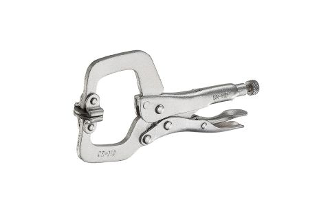 6" Locking C-Clamp with Swivel Pads